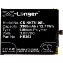 Nokia TA-1128 / HE363 3300 mAh Li-Polymer 3,85 V (Cameron Sino)