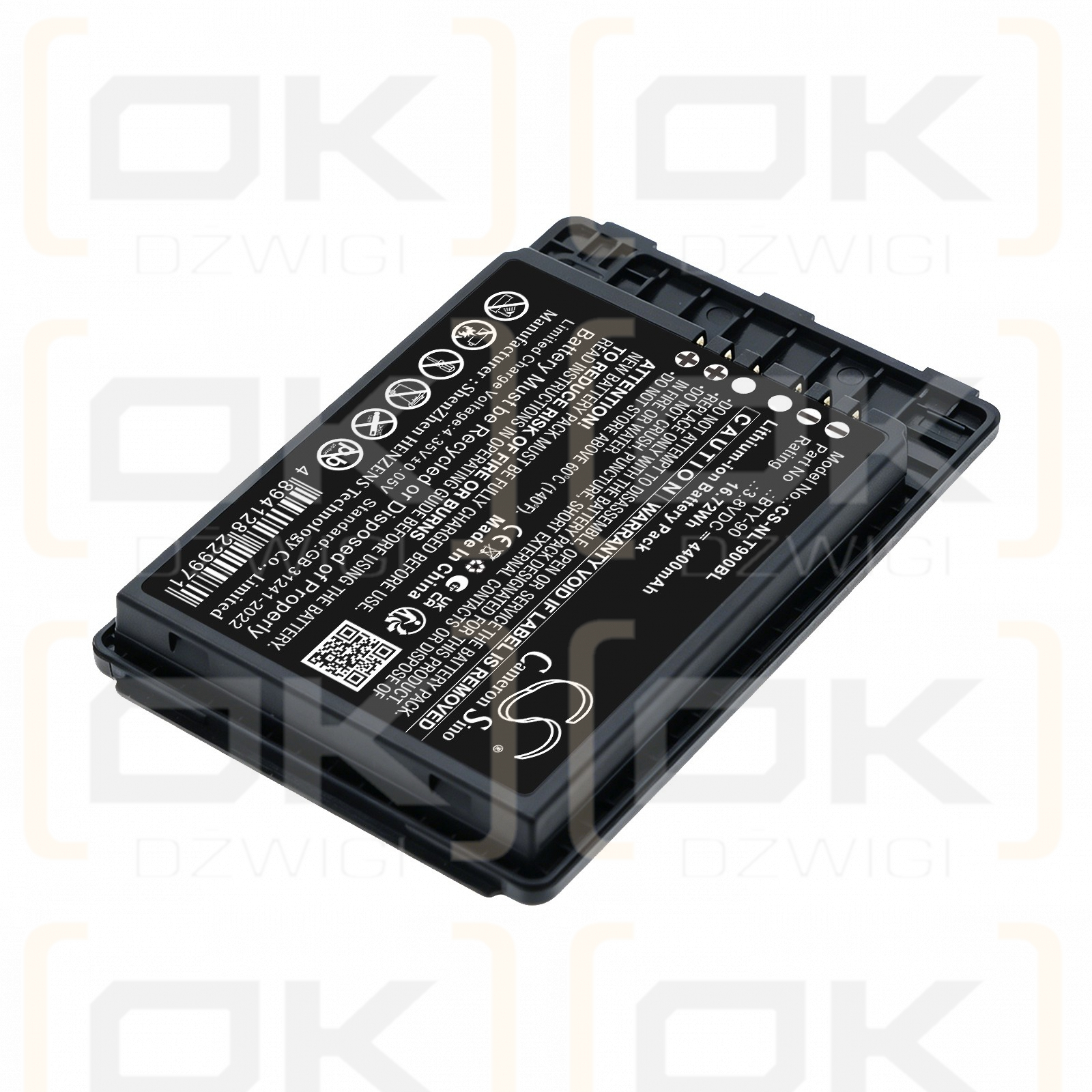 Bateria zamienna do Newland NLS-MT90 / BTY-90 4400 mAh Li-ion 3.8 V (Cameron Sino)