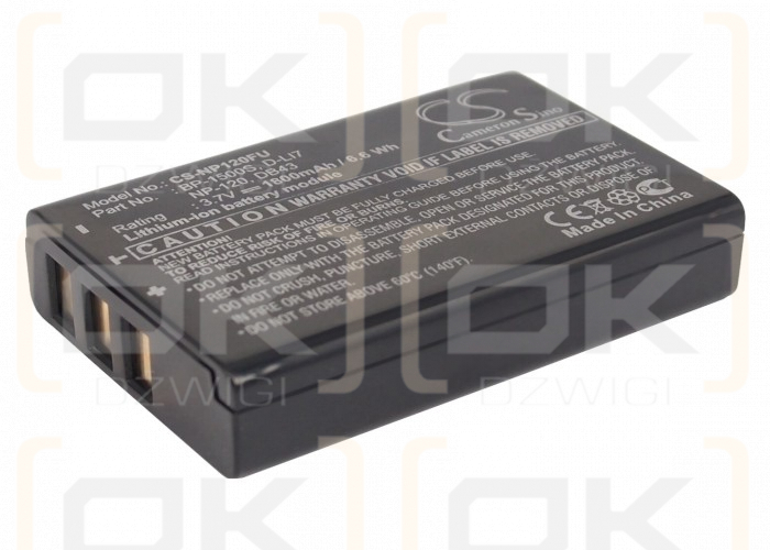 Toshiba Camileo H30 / PA3790U-1CAM 1800mAh Li-ion 3.7V (Cameron Sino)