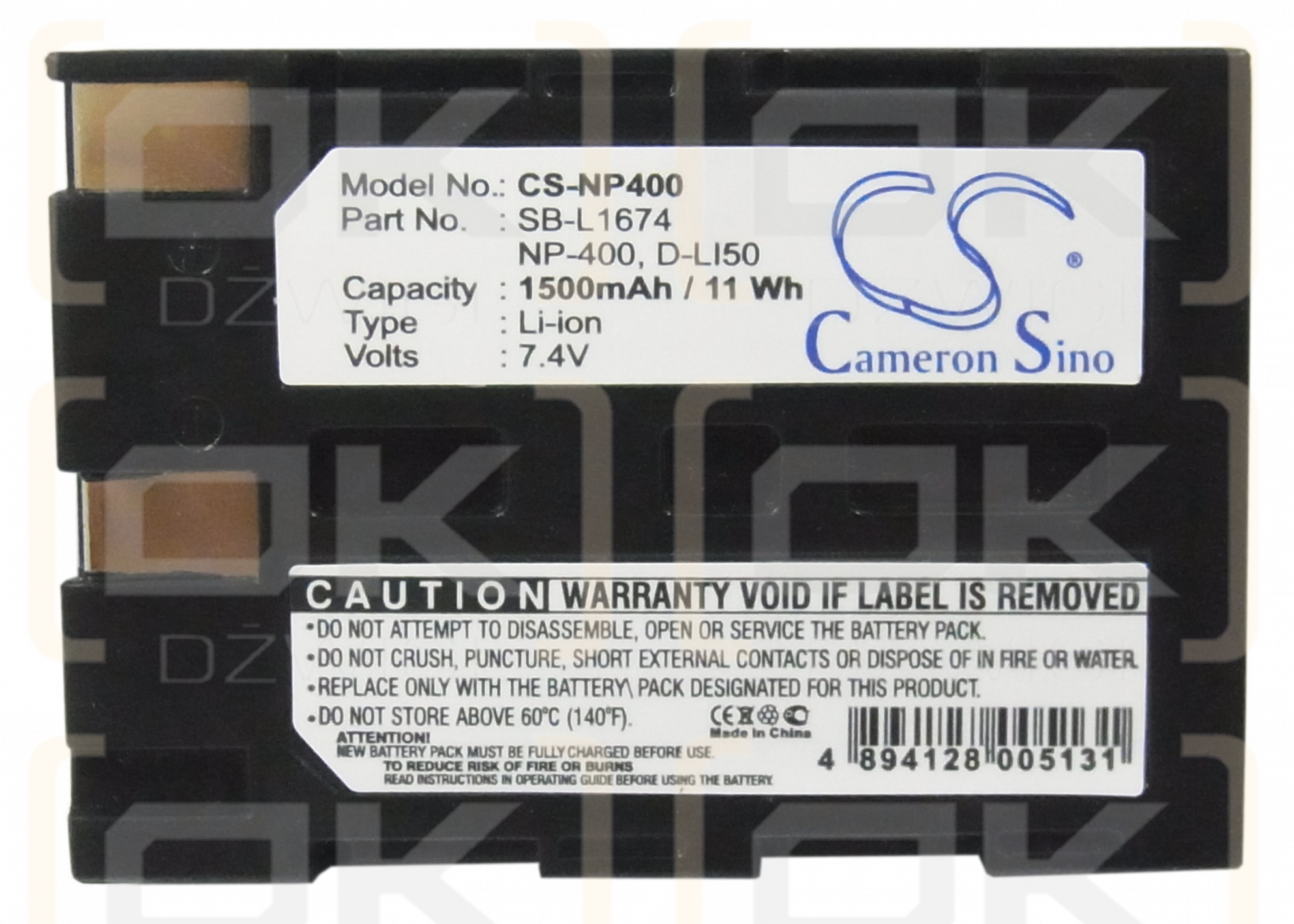 Samsung GX-20 / SB-L1674 1500mAh Li-ion 7.4V (Cameron Sino)