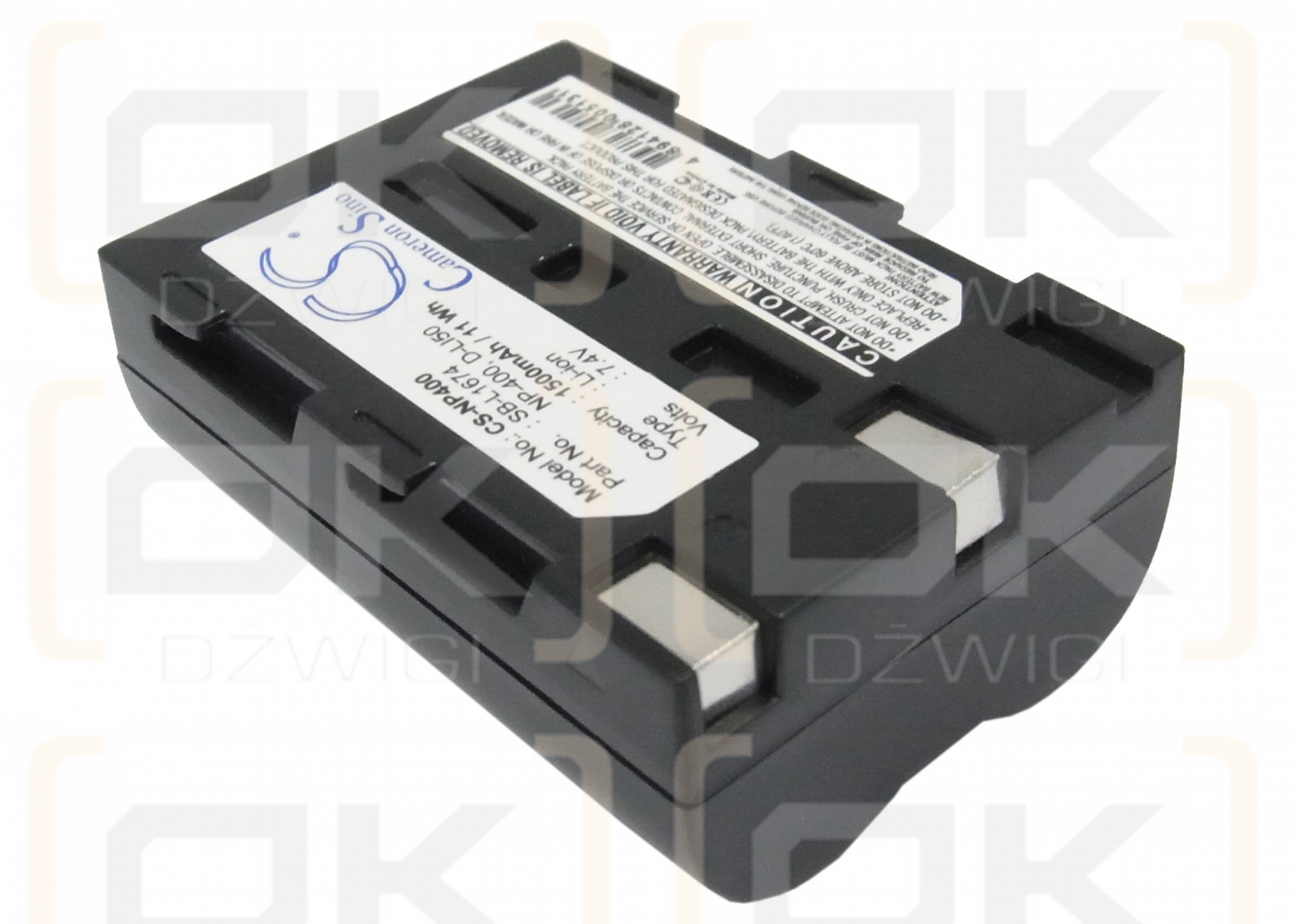 Samsung GX-20 / SB-L1674 1500mAh Li-ion 7.4V (Cameron Sino)