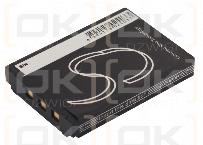 Casio Exilim Zoom EX-Z155 / NP-70 1050 mAh Li-ion 3,7 V (Cameron Sino)