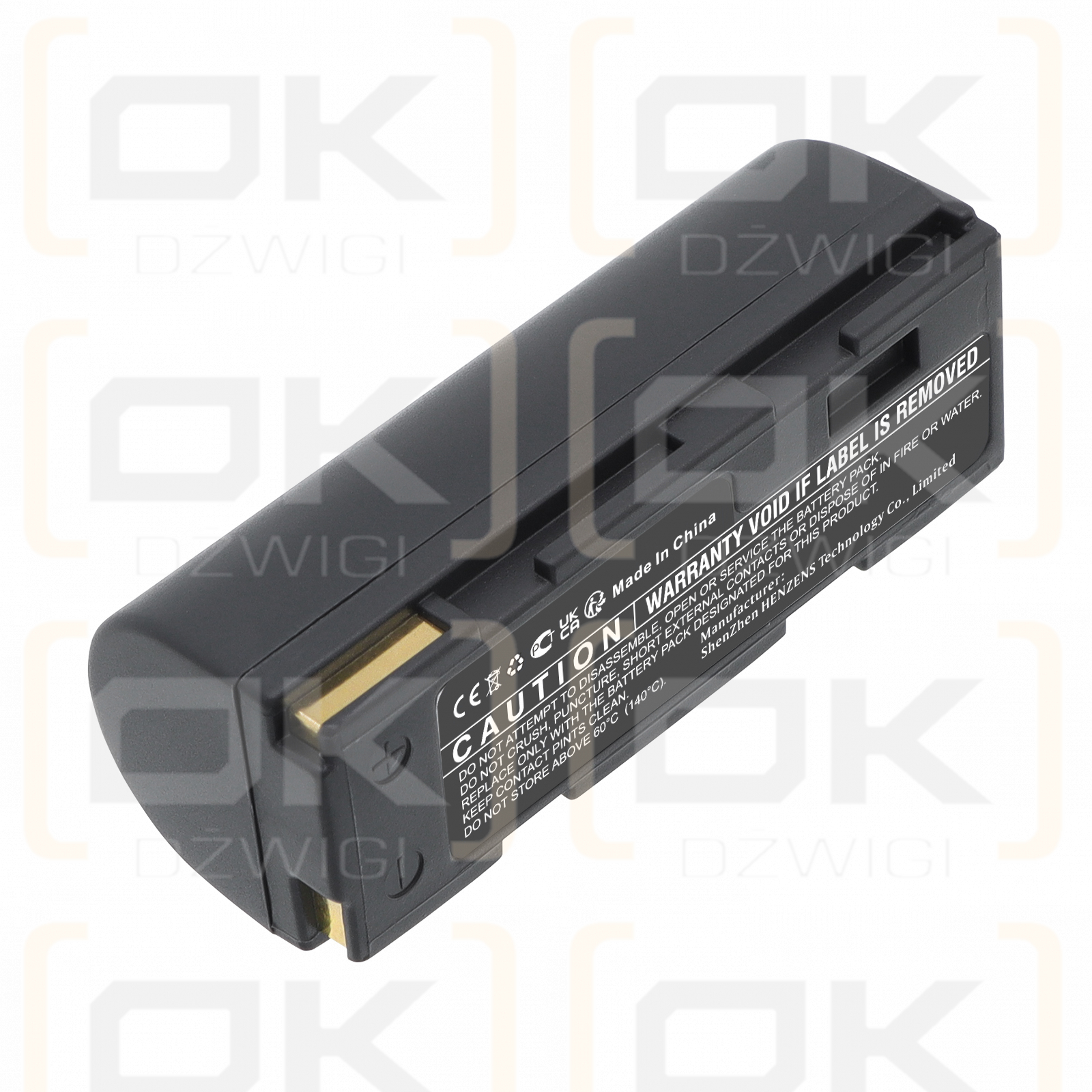 Replacement Battery for Toshiba PDR-M70 / PDR-BT1 1400 mAh Li-ion 3.7 V (Cameron Sino)
