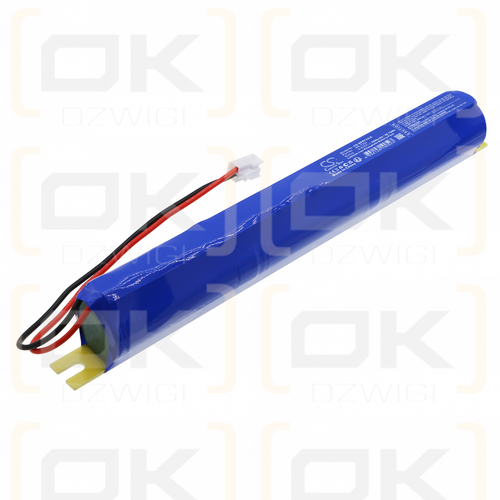 NaturaLED 7335 BAEM12-60BC/MV-A / PR-7334 3200mAh LiFePO4 9.6V (Cameron Sino)