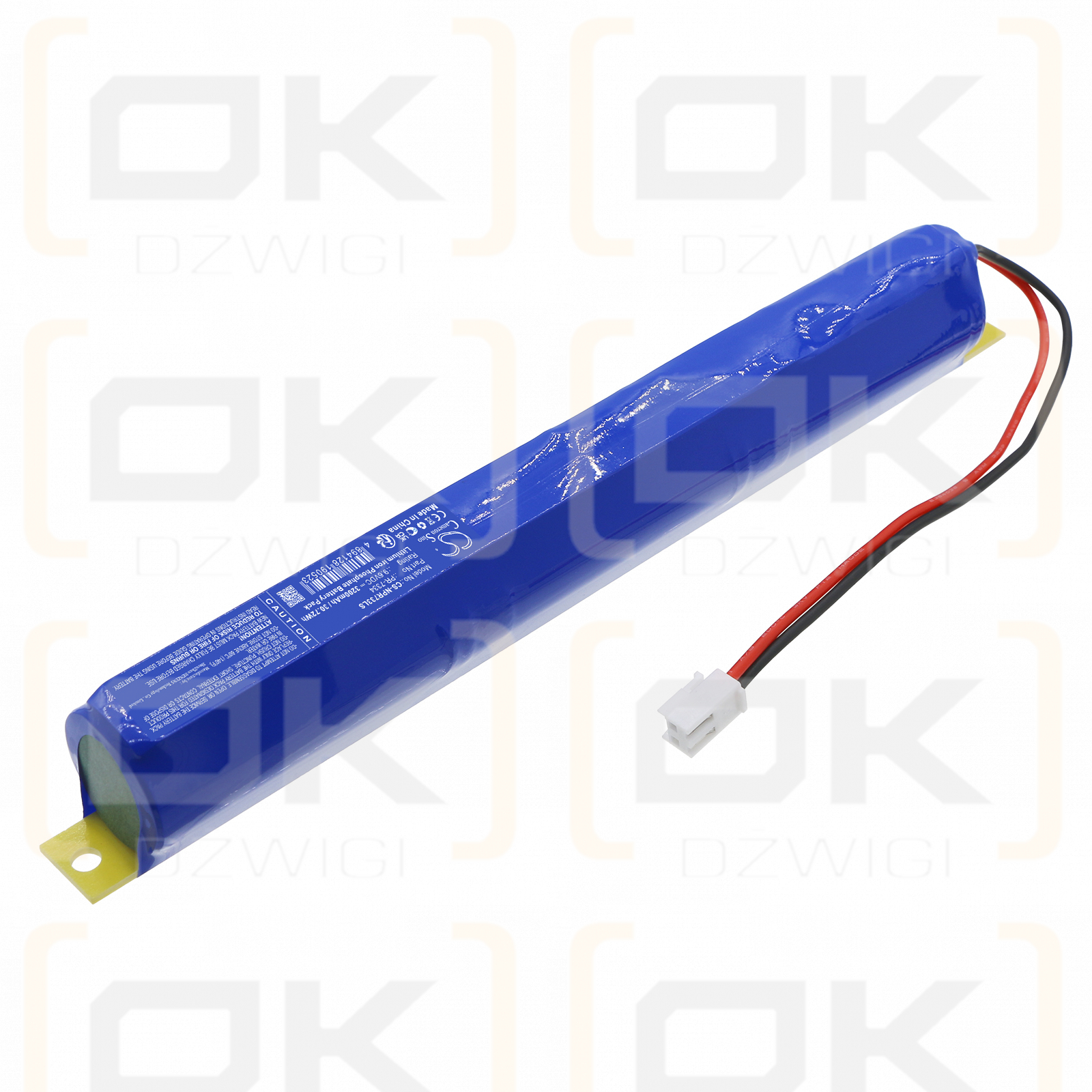 NaturaLED 7335 BAEM12-60BC/MV-A / PR-7334 3200mAh LiFePO4 9.6V (Cameron Sino)