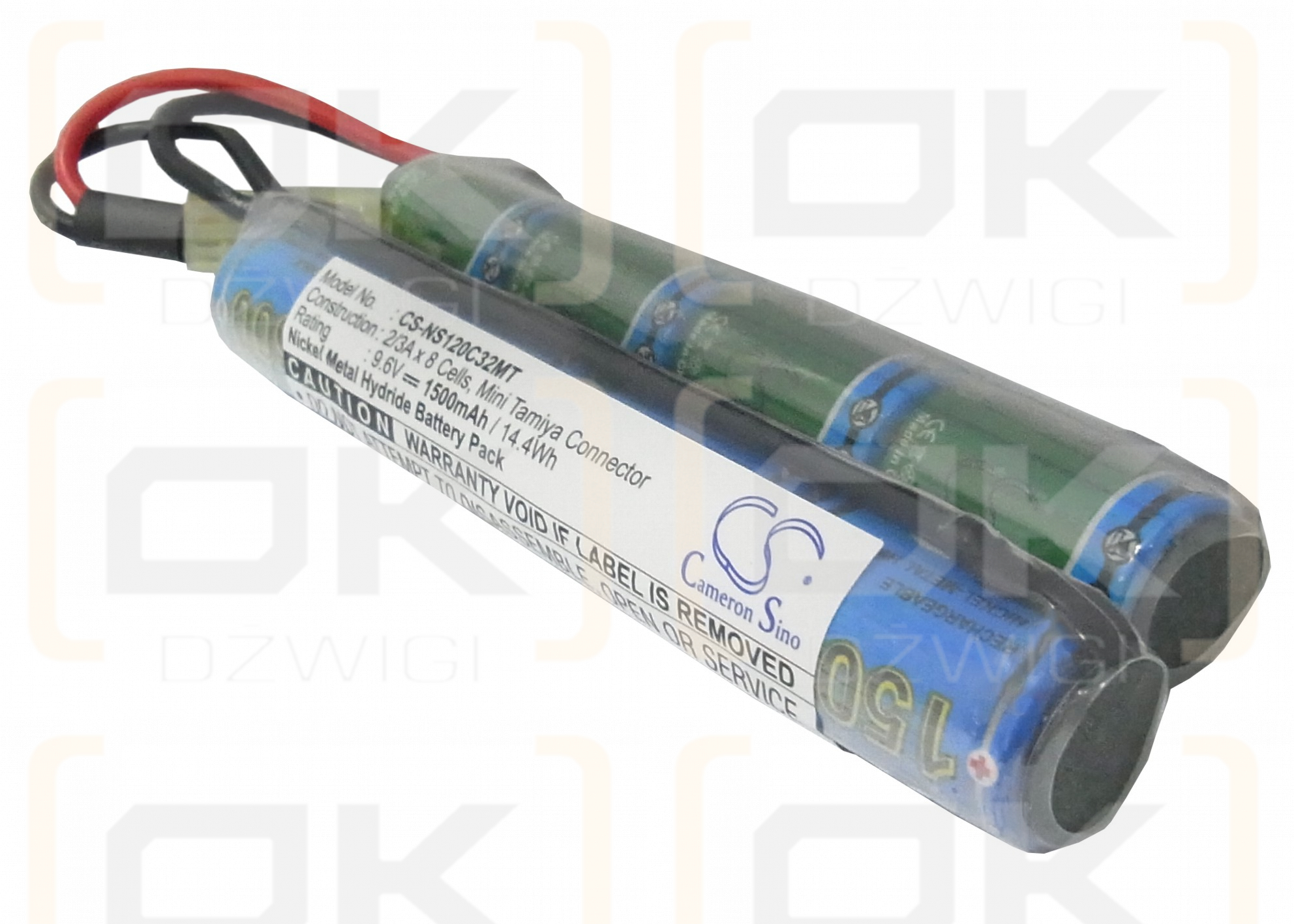 Softairwaffen STEYR 1500mAh Ni-MH 9,6V (Cameron Sino)