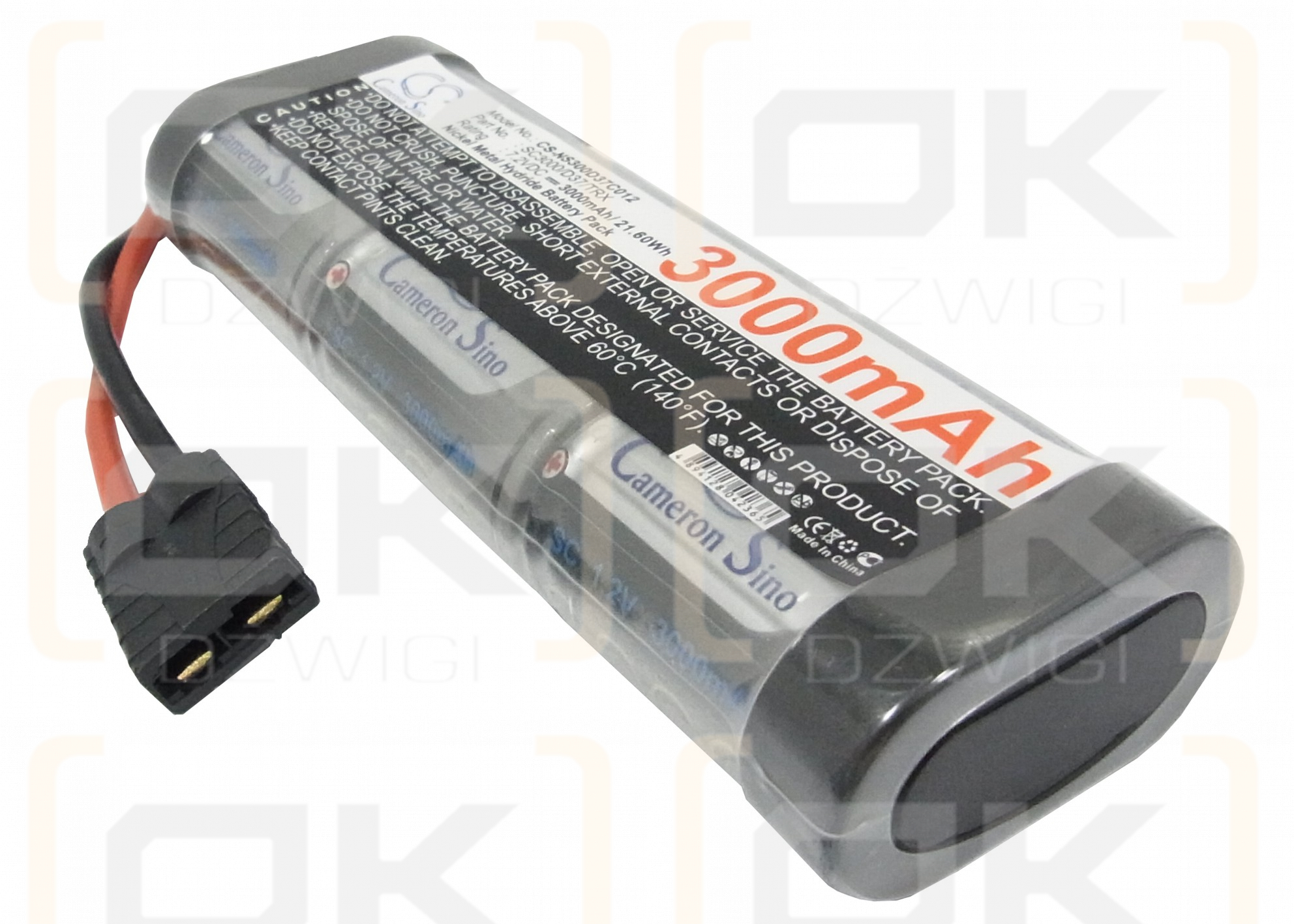 RC CS-NS300D37C012 / CS-NS300D37C012 3000mAh Ni-MH 7.2V (Cameron Sino)