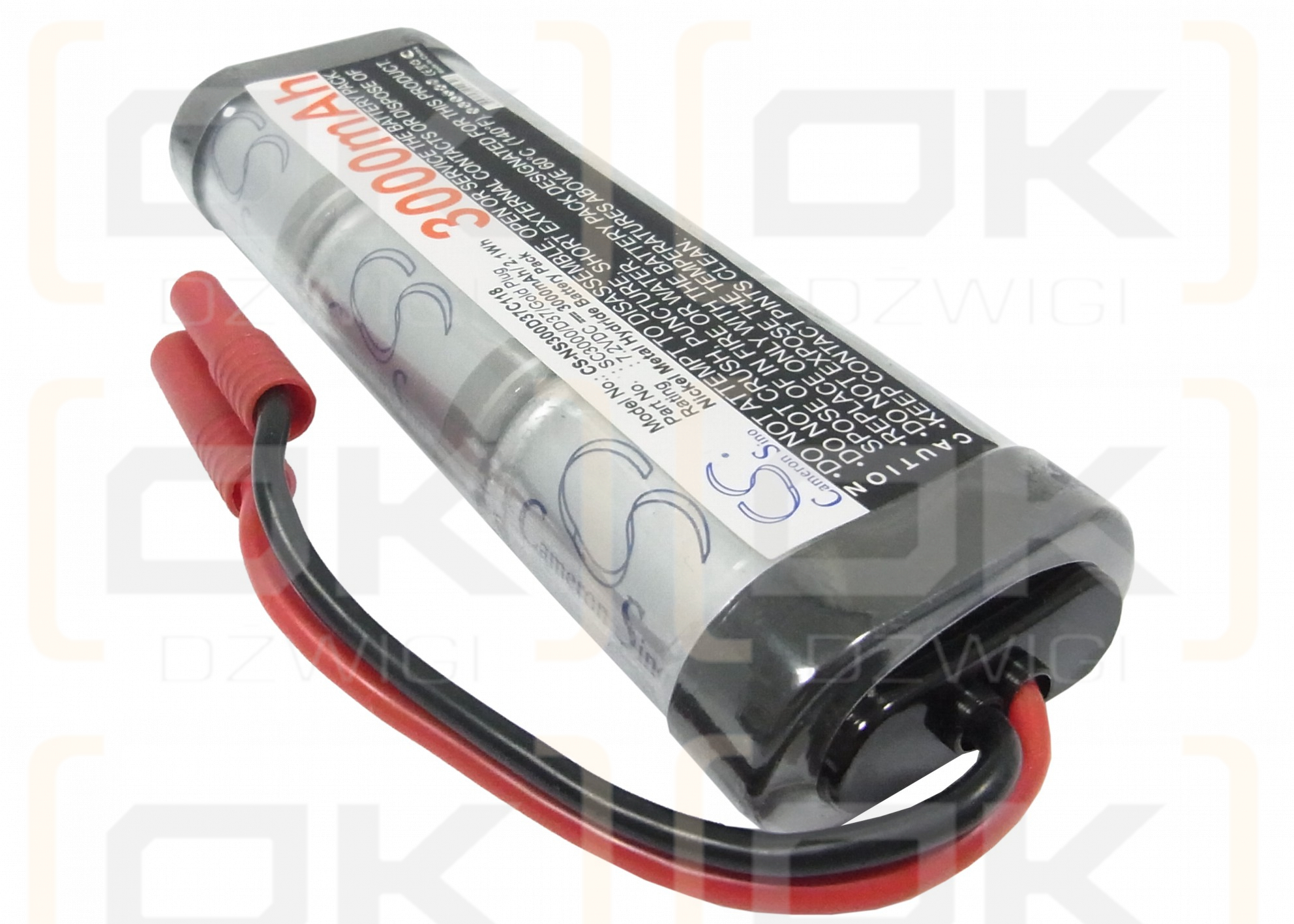 RC CS-NS360D37C118 / CS-NS360D37C118 3600mAh Ni-MH 7.2V (Cameron Sino)