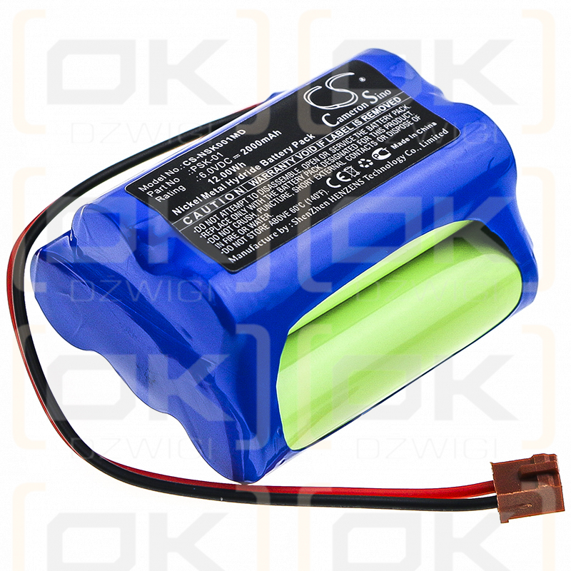 NIKKISO PSK-01 2000mAh Ni-MH 6.0V (Cameron Sino)