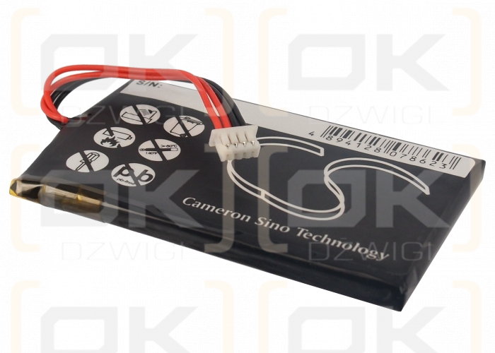 Insignia NS-NCV20 / 604060(140) 1400mAh Li-Polymer 3.7V (Cameron Sino)