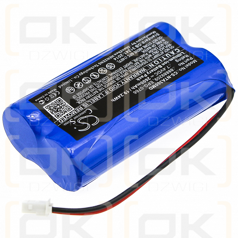 Natus Algo 3i / 88889209 2600mAh Li-ion 7.4V (Cameron Sino)