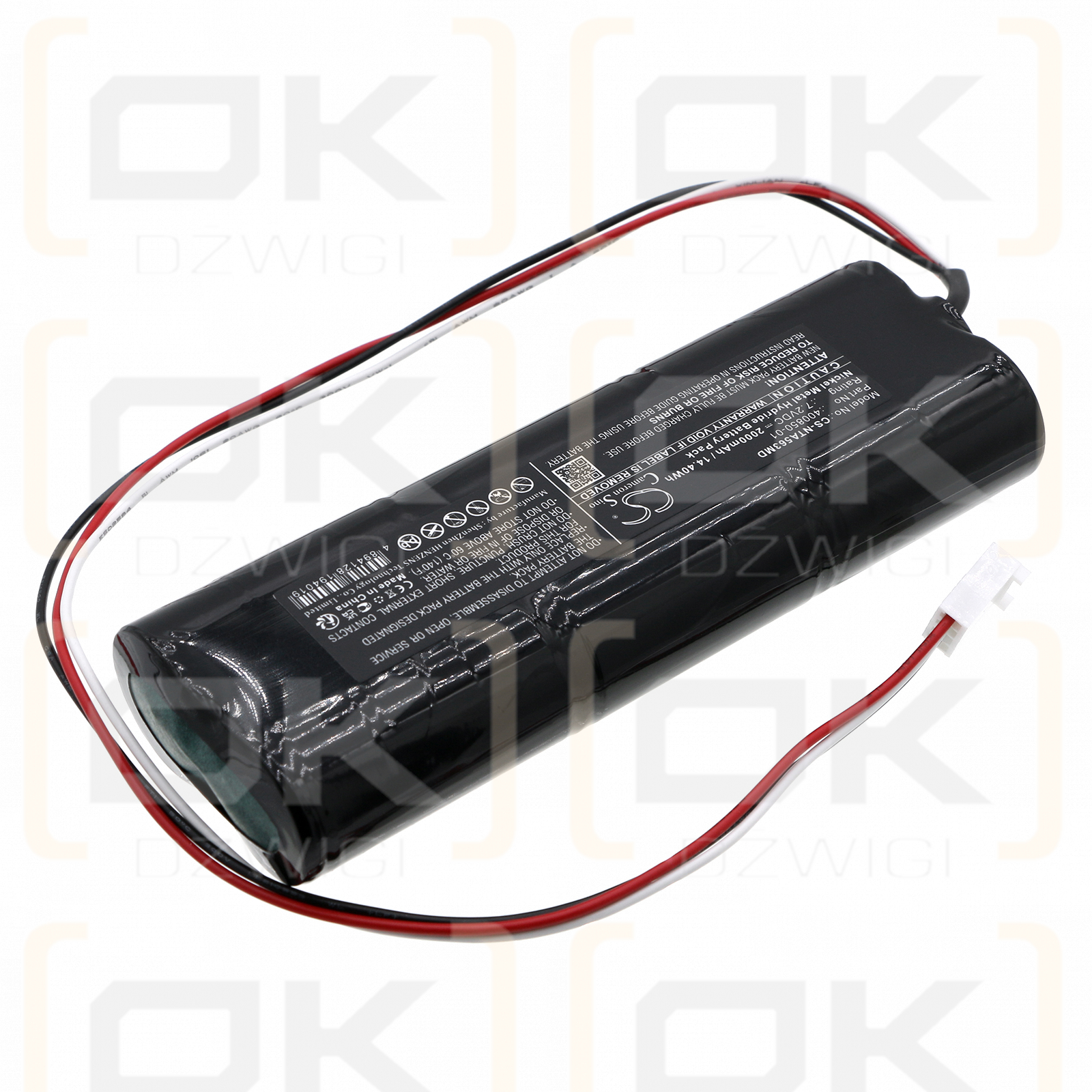 Natus 56328 / 400850-01 2000mAh Ni-MH 7.2V (Cameron Sino)