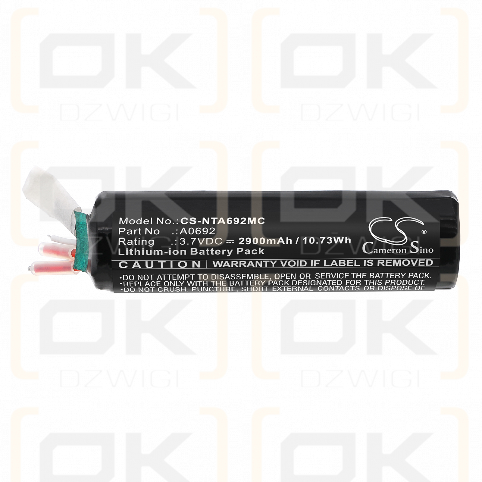 Insta360 / A0692 2900mAh Li-ion 3.7V (Cameron Sino)