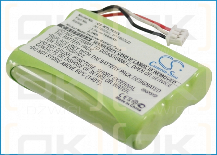 Nortel 7449 / NT7B65KSE6 700mAh Ni-MH 3.6V (Cameron Sino)