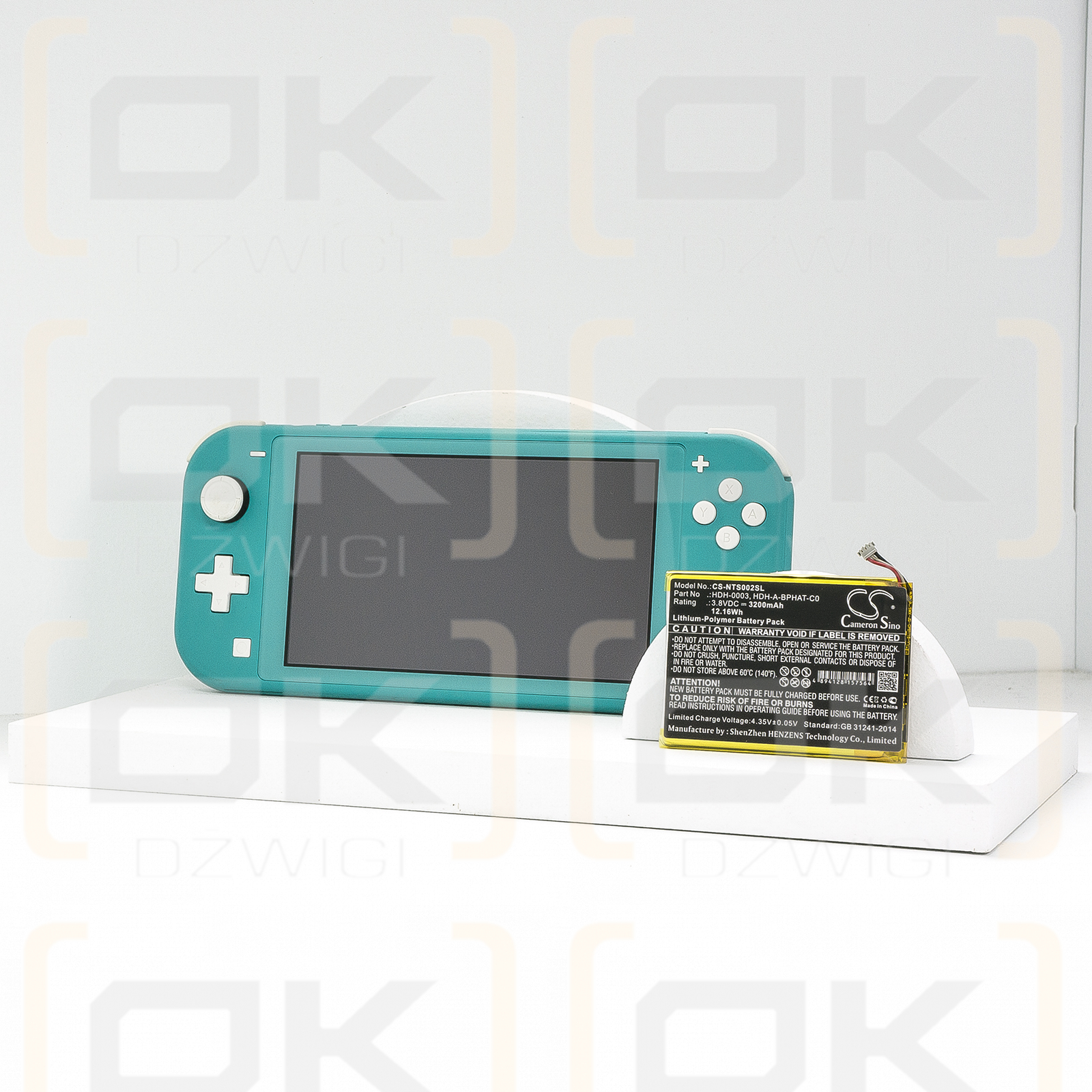 Nintendo Switch Lite NS / HDH-A-BPHAT-C0 3200 mAh Li-Polymer 3,8 V (Cameron Sino)