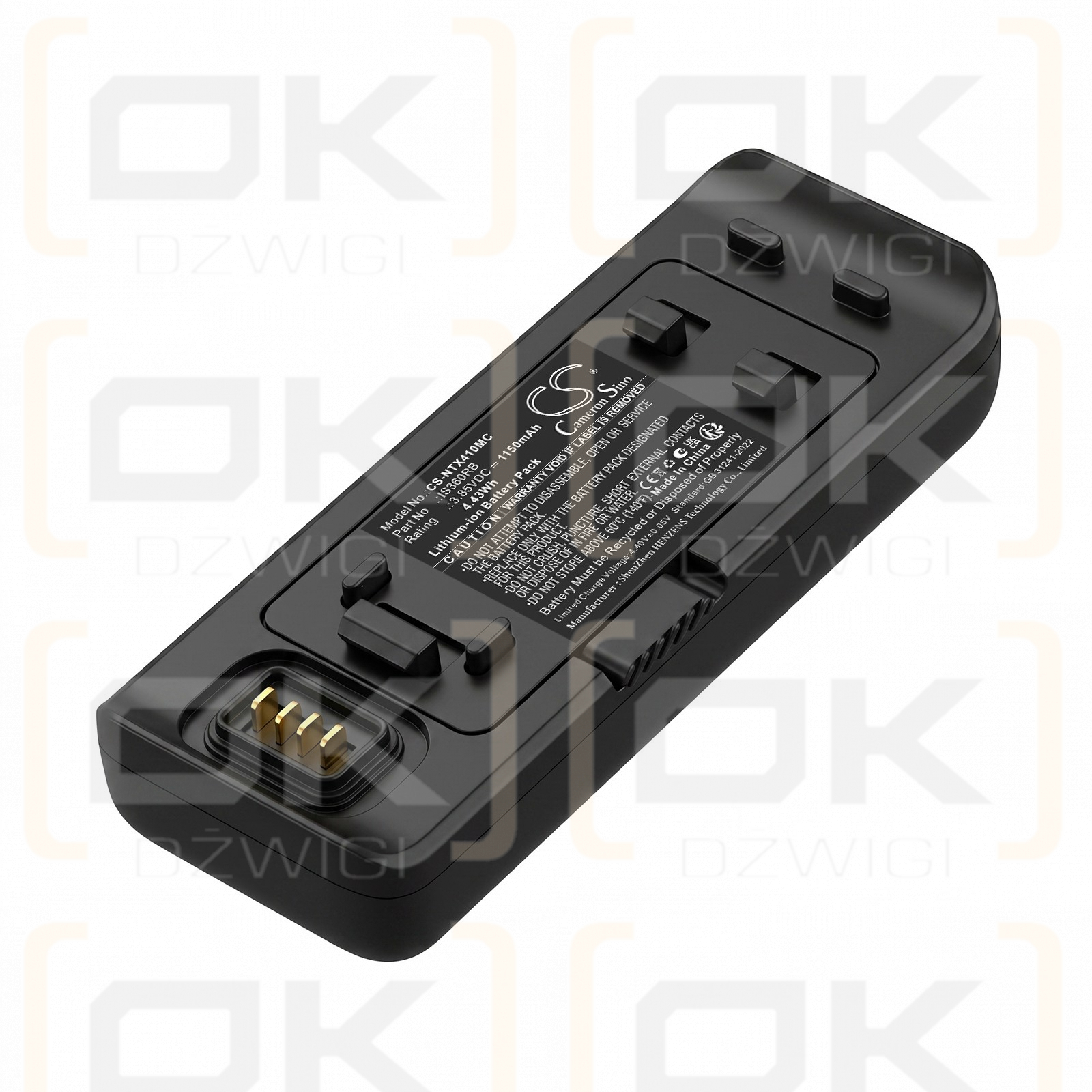 Bateria zamienna do Insta360 One RS / IS360RB 1150 mAh Li-ion 3.85 V (Cameron Sino)