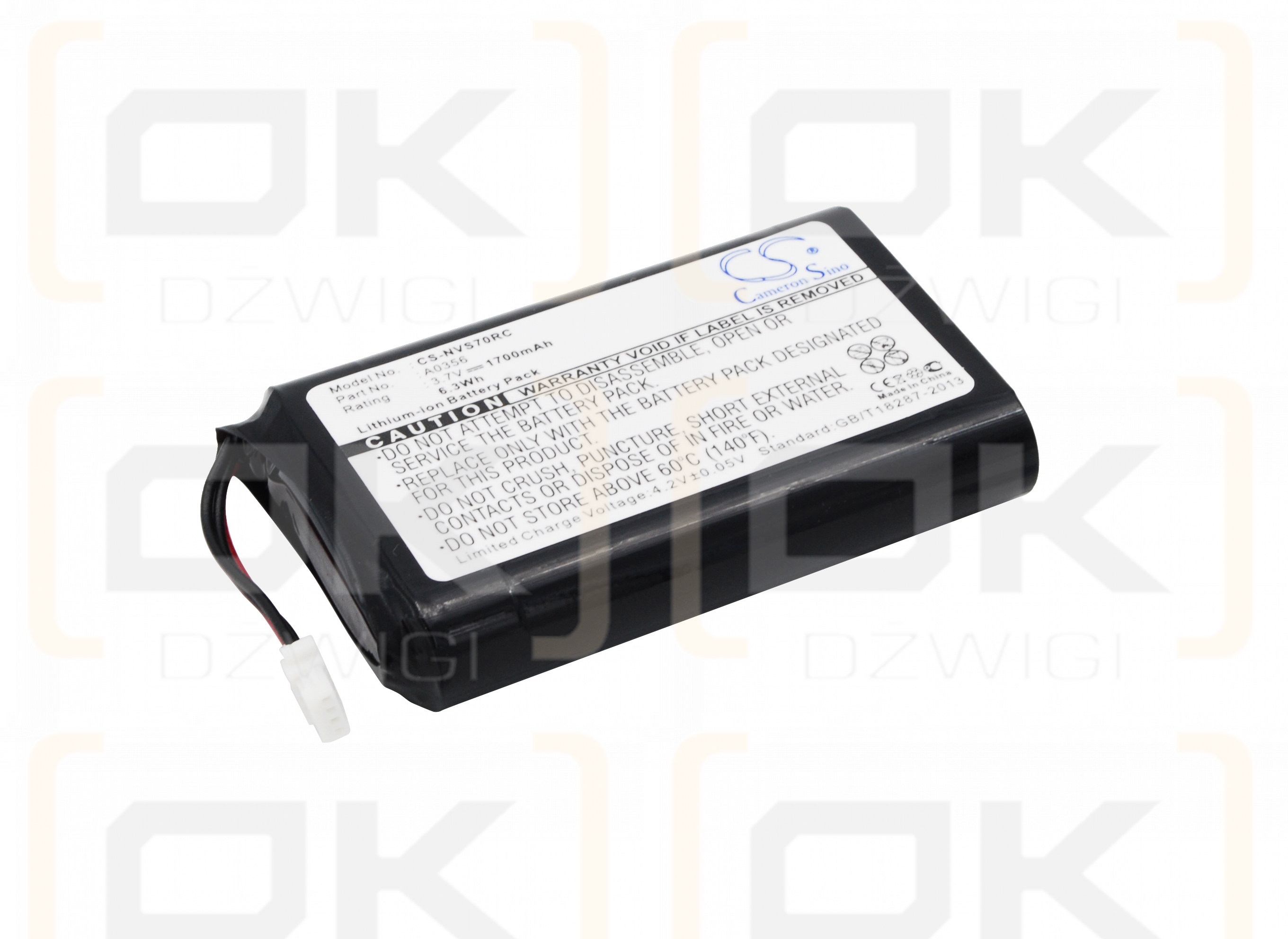 NEVO / A0356 1700mAh Li-ion 3.7V (Cameron Sino)