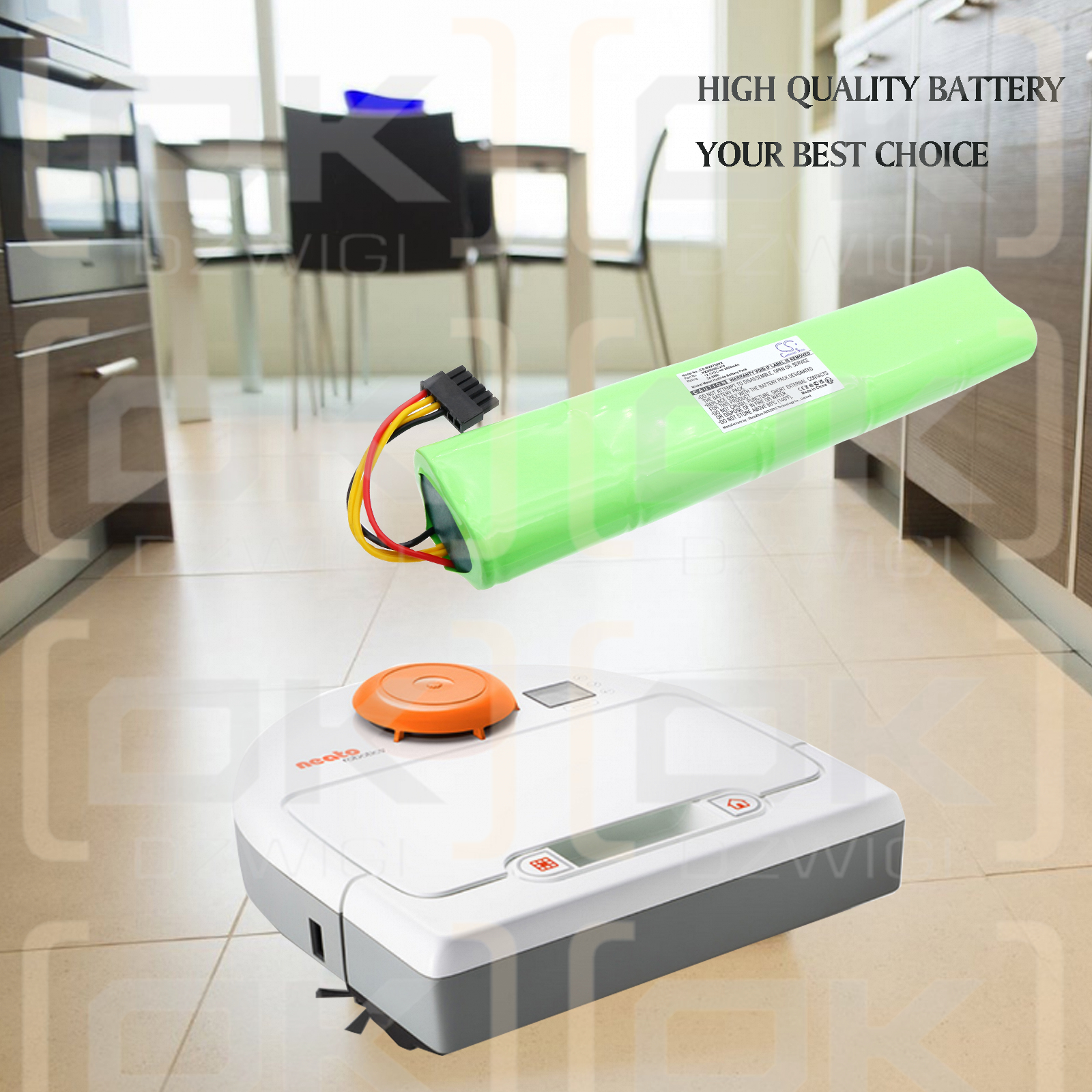 Neato D8500 / NX2000SCx10 2000 mAh Ni-MH 12 V (Cameron Sino)