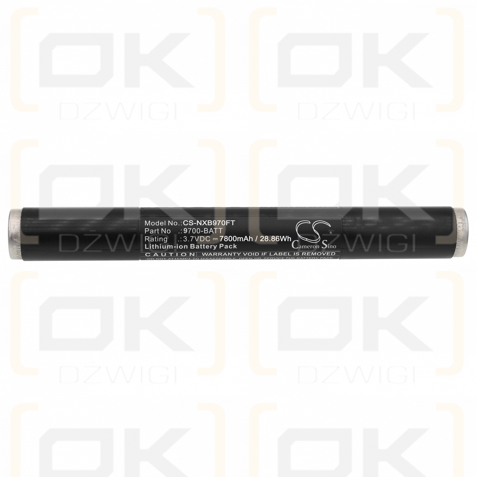 Nightstick 9746 / 9700-BATT 7800mAh Li-ion 3.7V (Cameron Sino)