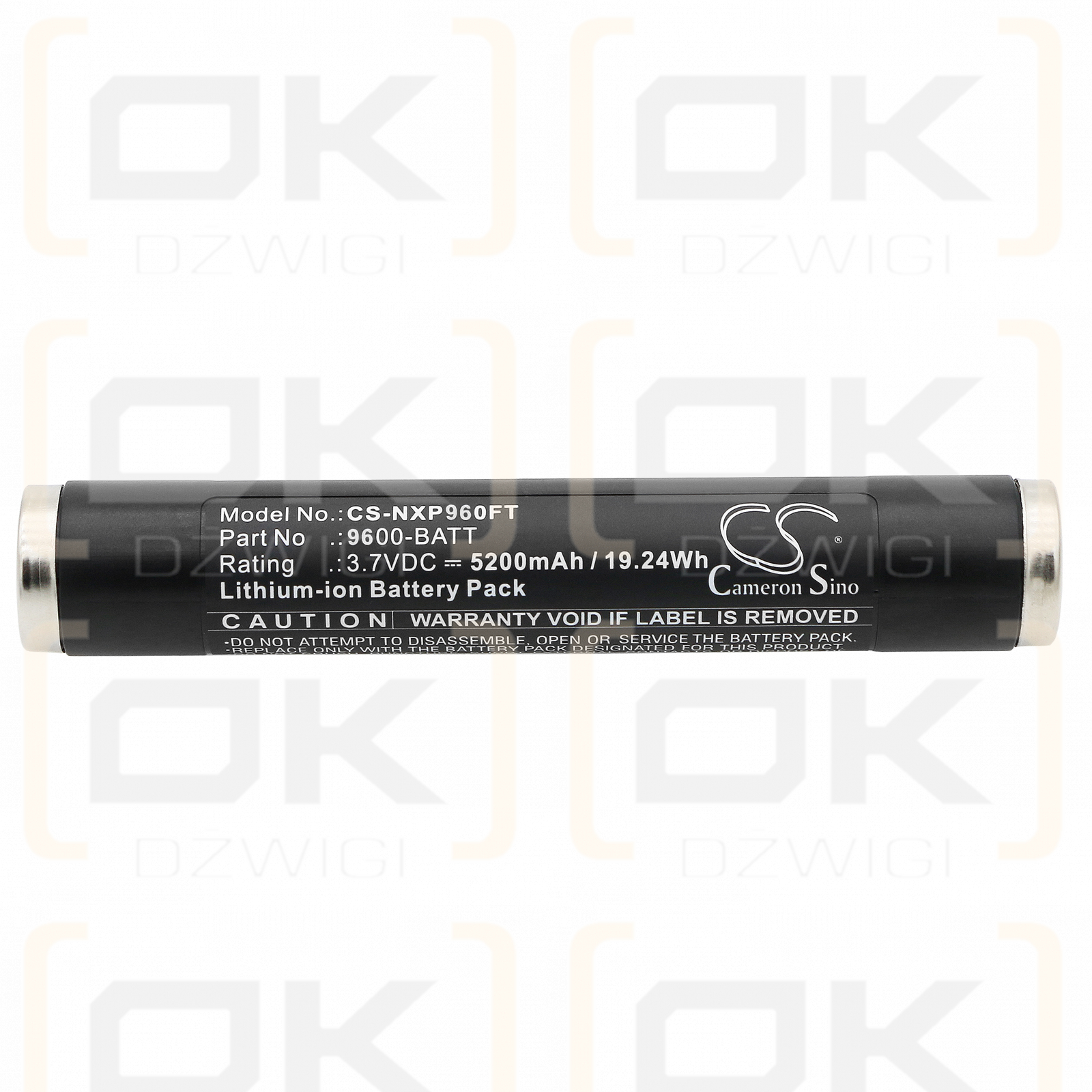 Nightstick NSR--9900 / 9600-BATT 5200mAh Li-ion 3.7V (Cameron Sino)