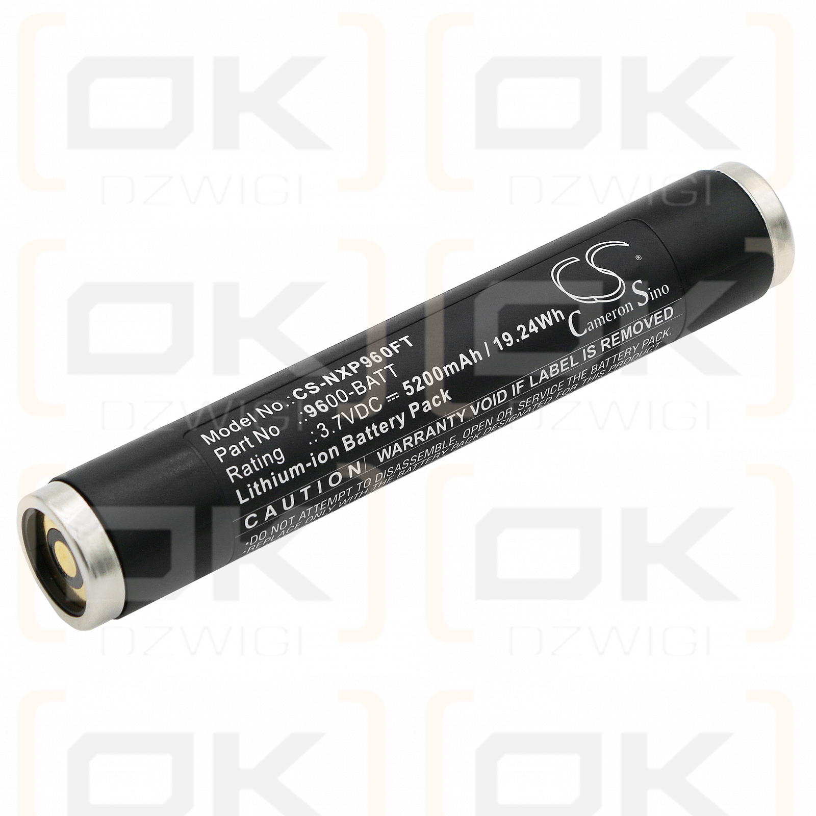 Nightstick NSR--9900 / 9600-BATT 5200mAh Li-ion 3.7V (Cameron Sino)