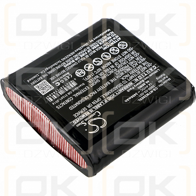 Noyes W2003M / 3900-05-001 3400mAh Li-ion 14.4V (Cameron Sino)