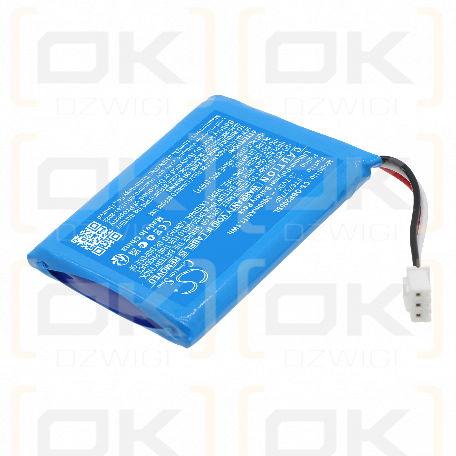 Bateria zamienna do Orbit Reader 20 / FT675776P 3000 mAh Li-Polymer 3.7 V (Cameron Sino)