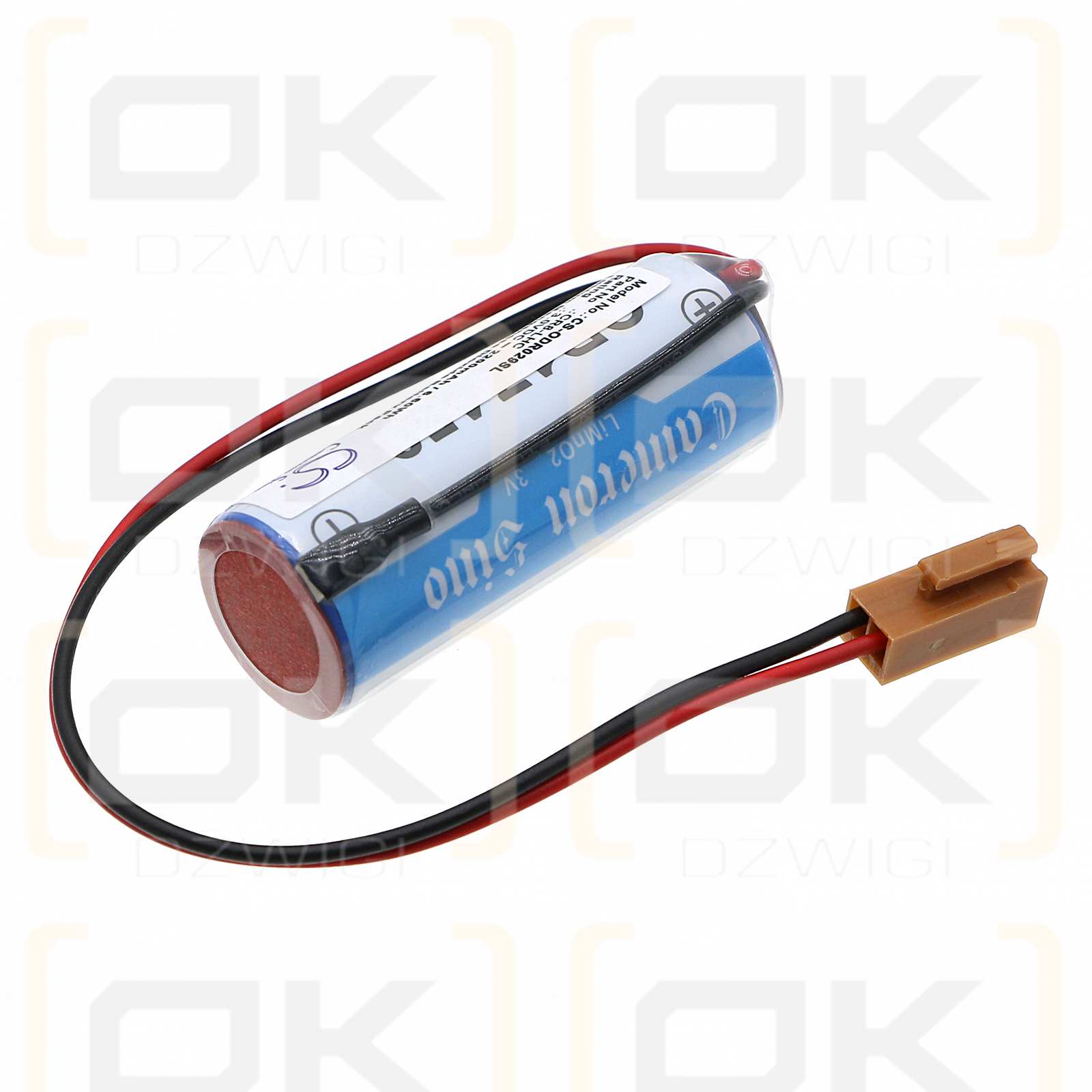 Onsrud DR029 / CR8-LHC 2200mAh Li-MnO2 3.0V (Cameron Sino)