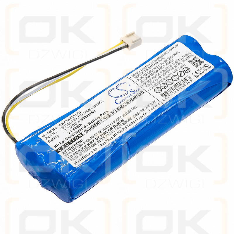 Ohaus T71 / 80500729 3000mAh Ni-MH 7.2V (Cameron Sino)