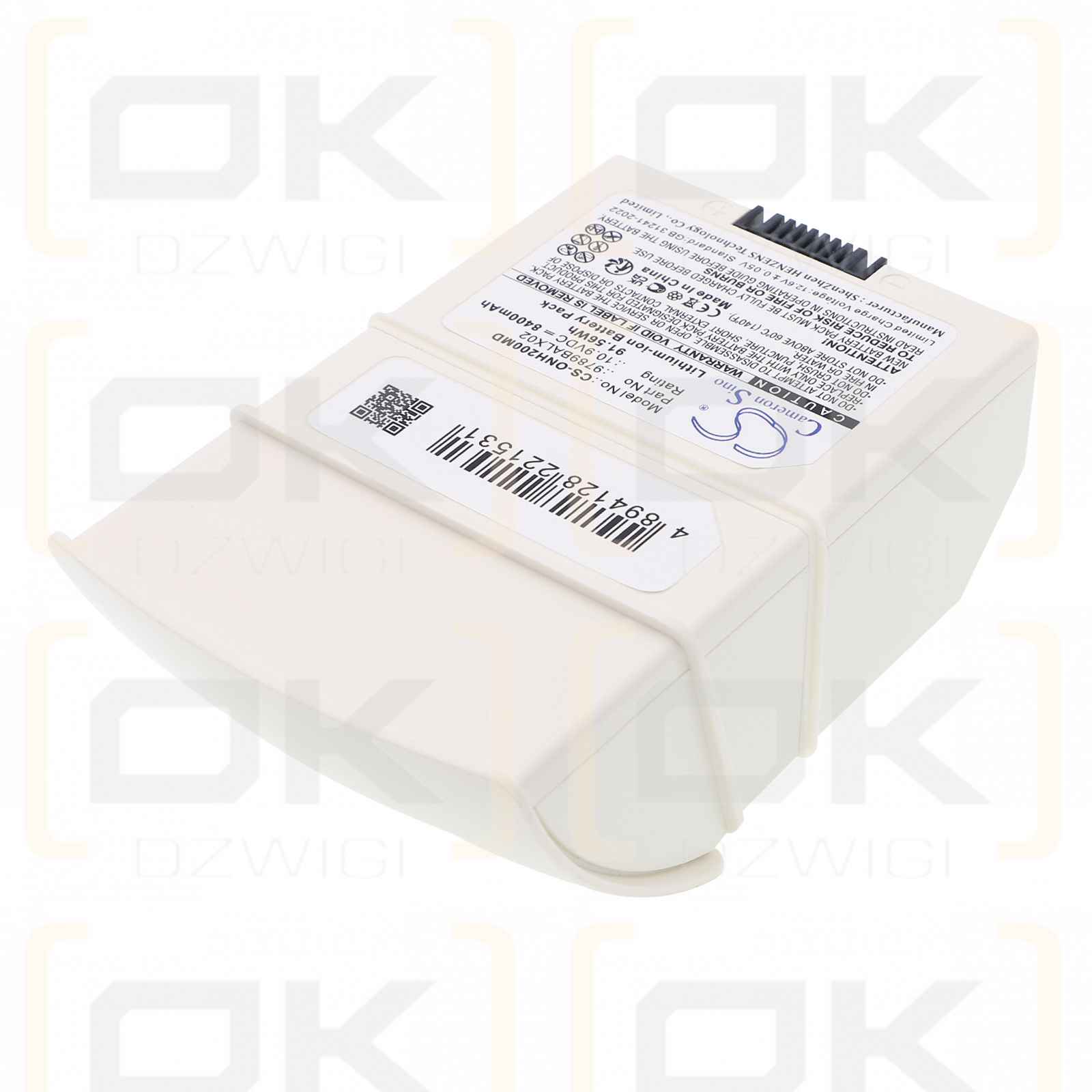 Onyx Healthcare OPM-P02T-00 / 9789BALX02 8400mAh Li-ion 10.9V (Cameron Sino)