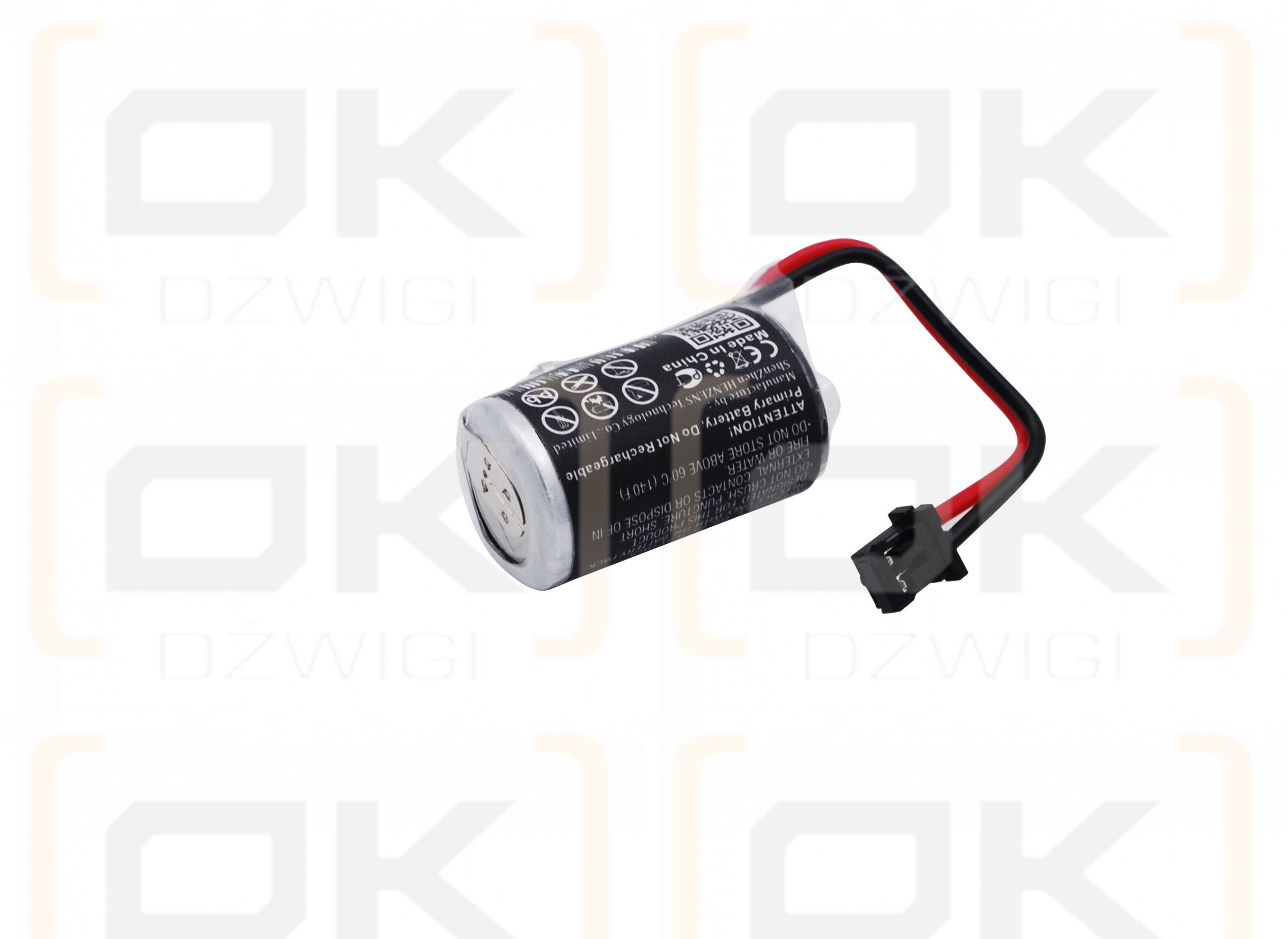 Toshiba / JZSP-BA01 1000mAh Li-MnO2 3.6V (Cameron Sino)