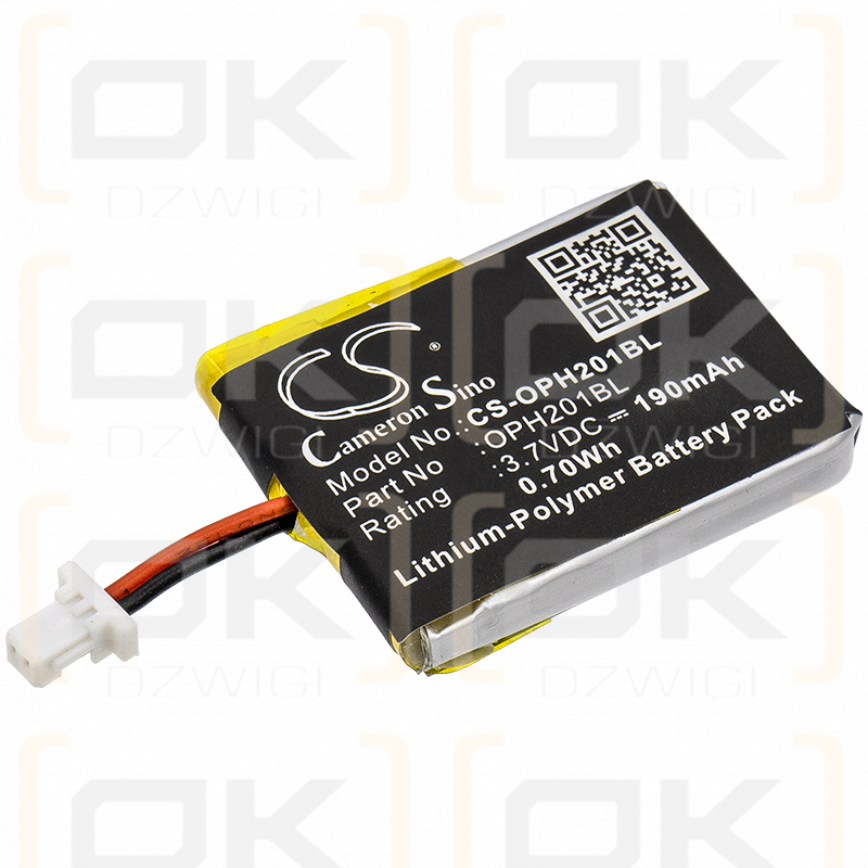 Opticon OPN-2005 190mAh Li-Polymer 3.7V (Cameron Sino)