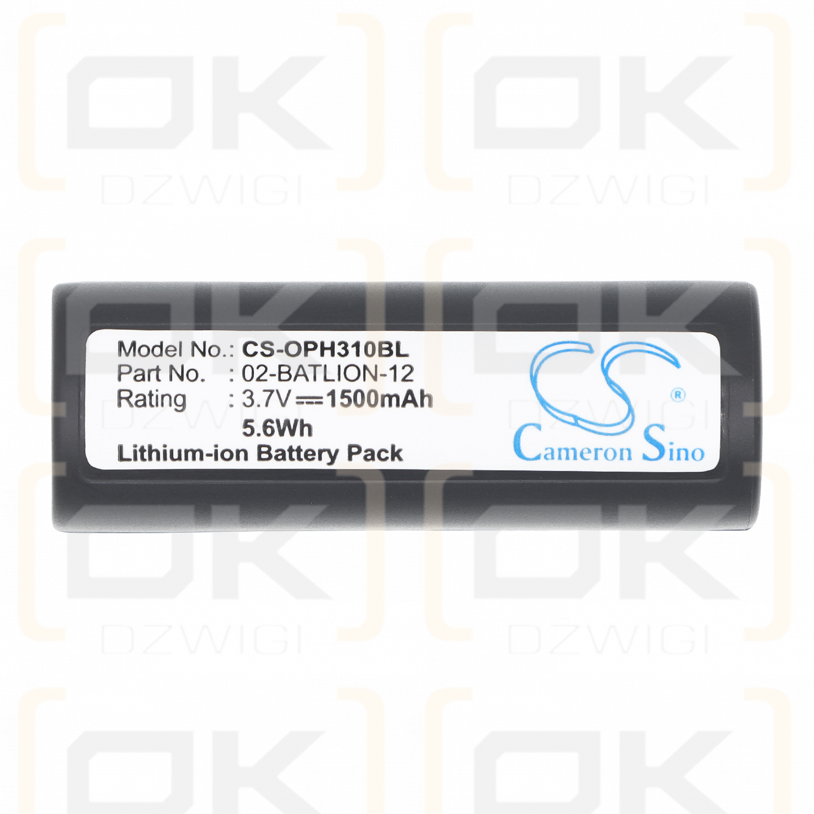 Opticon OPR-3101 / 02-BATLION-12 1500 mAh Li-ion 3.7 V (Cameron Sino)
