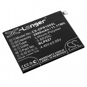 OPPO R9sk / BLP627 2900 mAh Li-Polymer 3,85 V (Cameron Sino)