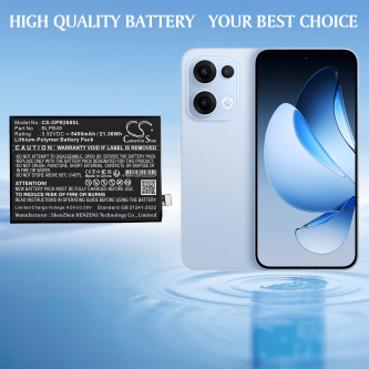 OPPO Reno13 5G / BLPB49 5450 mAh Li-Polymer 3,92 V (Cameron Sino)