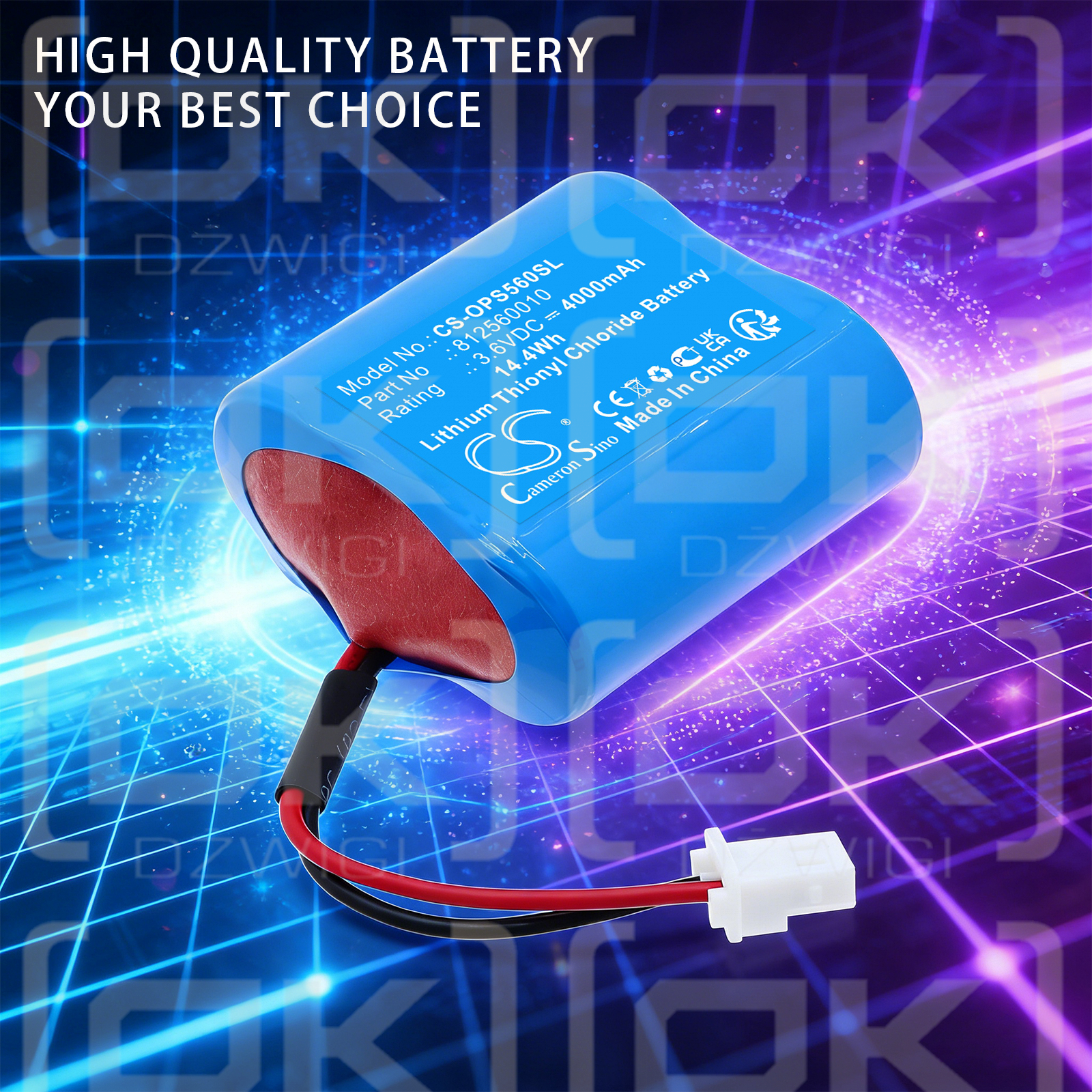 Orpak Systems nNR-T / 812560010 4000 mAh Li-SOCl2 3,6 V (Cameron Sino)