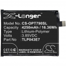 T-Mobile Revvl 5G / TLP043E7 4250 mAh Li-Polymer 3,85 V (Cameron Sino)