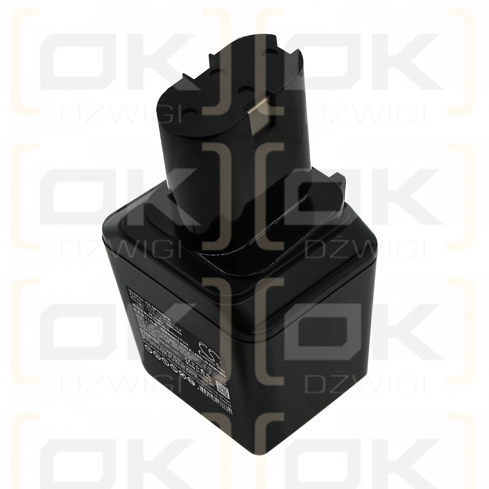 Batería de repuesto para Orgapack STB-60 / 2179.110 3000 mAh Ni-MH 12 V (Cameron Sino)