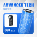 Olight S1R Baton II / IMR16340 680mAh Li-ion 3.7V (Cameron Sino)