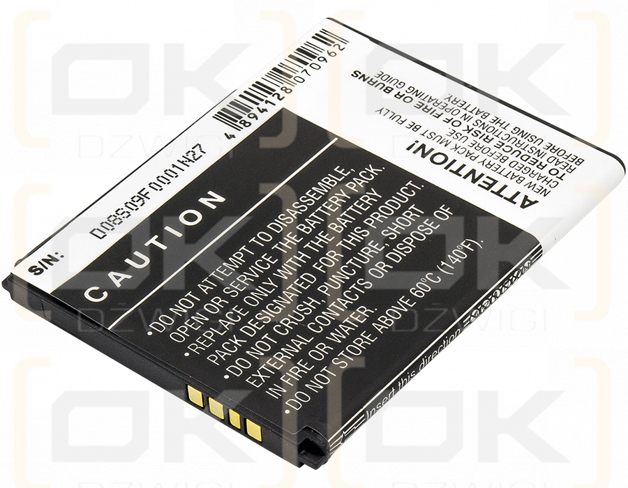 Alcatel ADR3045 / CAB60BA000C1 1450 mAh Li-Ion 3,7 V (Cameron Sino)