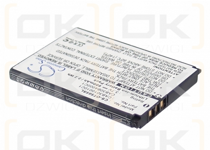 Vodafone VF541 / CAB30M0000C1 600mAh Li-ion 3.7V (Cameron Sino)