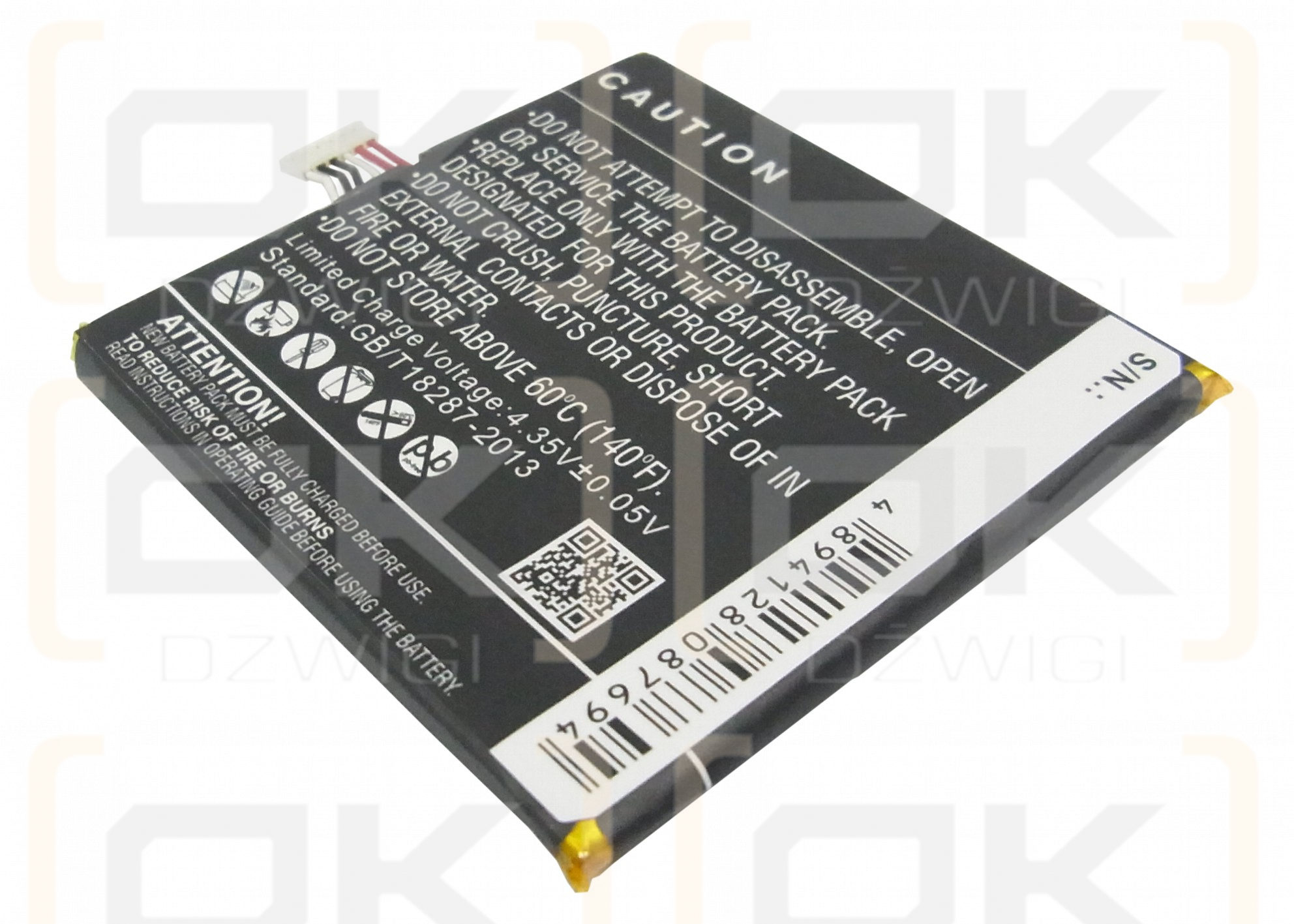 Сменный аккумулятор для Alcatel Idol Mini Dual Sim / TLP017A2 1700 мАч Li-Polymer 3,8 В (Cameron Sino)