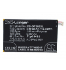 Alcatel OT-7050 / TLp034B2 3400 mAh Li-Polymer 3.8 V (Cameron Sino)