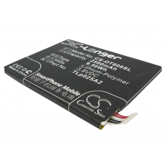 Alcatel 7048X / TLp025A2 2500 mAh Li-Polymer 3,8 V (Cameron Sino)