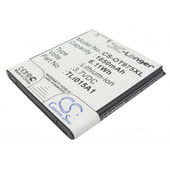 Vodafone 975N / TLi015A1 1650 mAh Li-Ion 3,7 V (Cameron Sino)