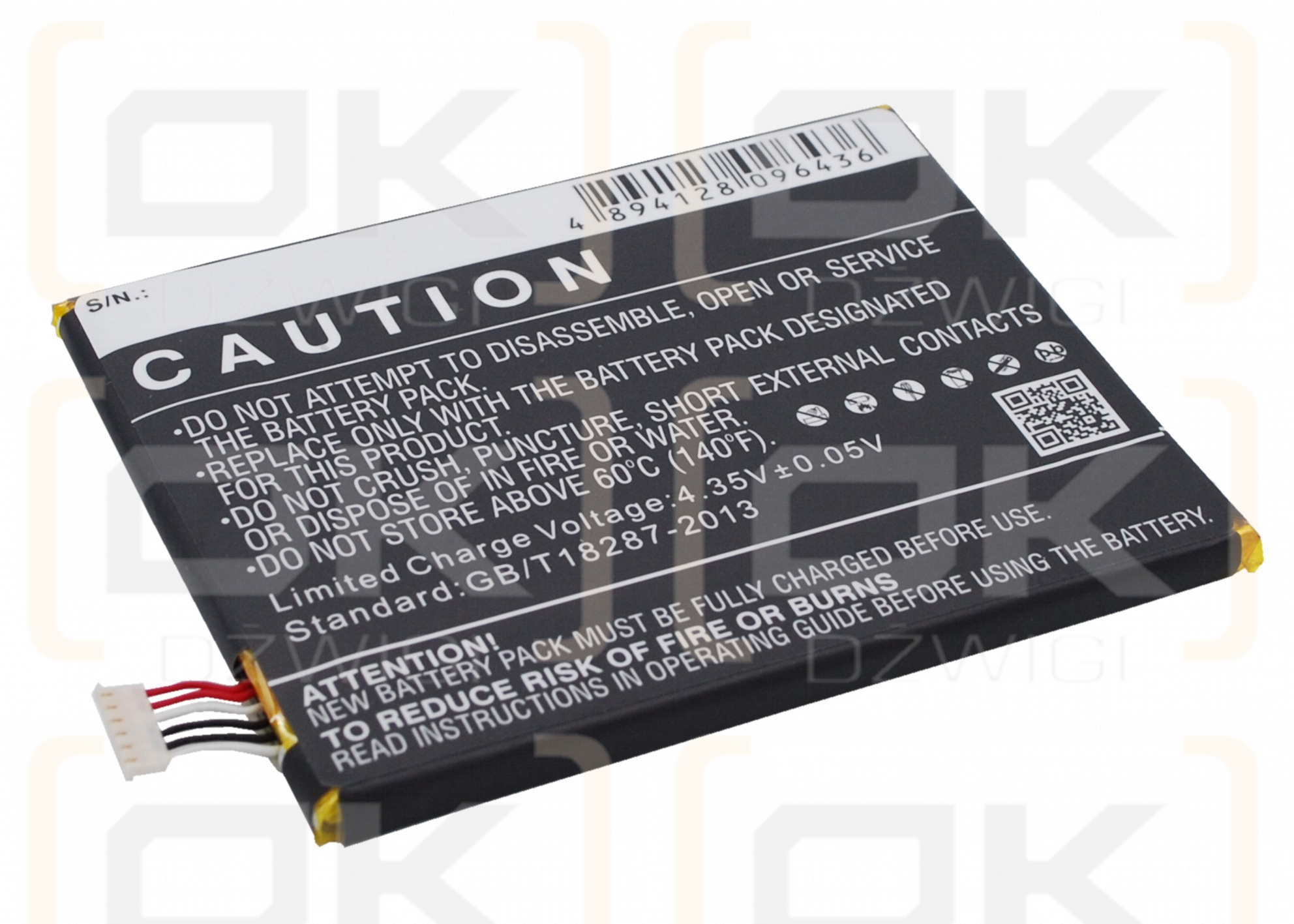 Vodafone OT-985N / TLp030B2 3000 mAh Li-Polymer 3,8 V (Cameron Sino)