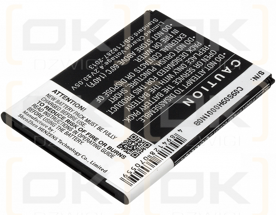 T-Mobile Move / CAB31P0000C1 1500 mAh Li-Ion 3,7 V (Cameron Sino)