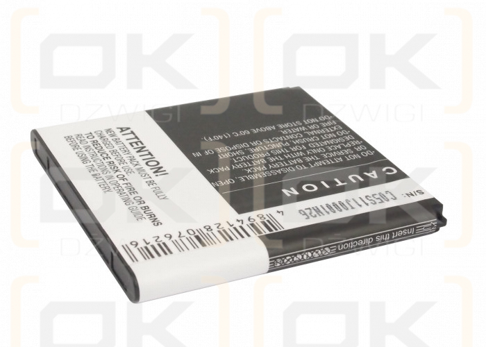 Alcatel One Touch 916D / TLiB32A 1650 mAh Li-Ion 3,7 V (Cameron Sino)