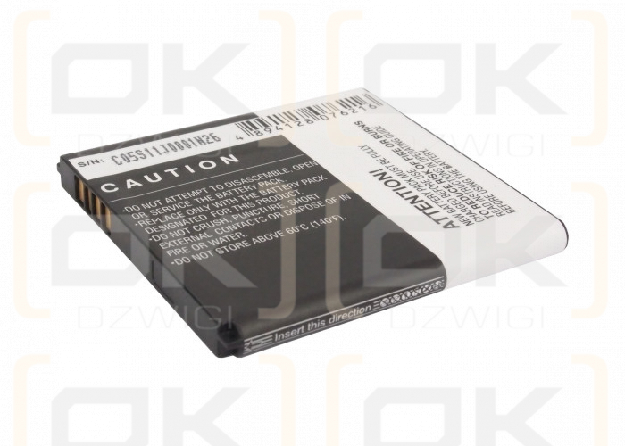 Alcatel One Touch 916D / TLiB32A 1650 mAh Li-Ion 3,7 V (Cameron Sino)