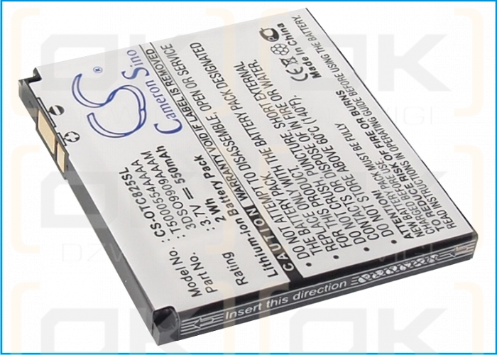 Alcatel One Touch C835 / T5000554AAAA 550 mAh Li-Ion 3,7 V (Cameron Sino)